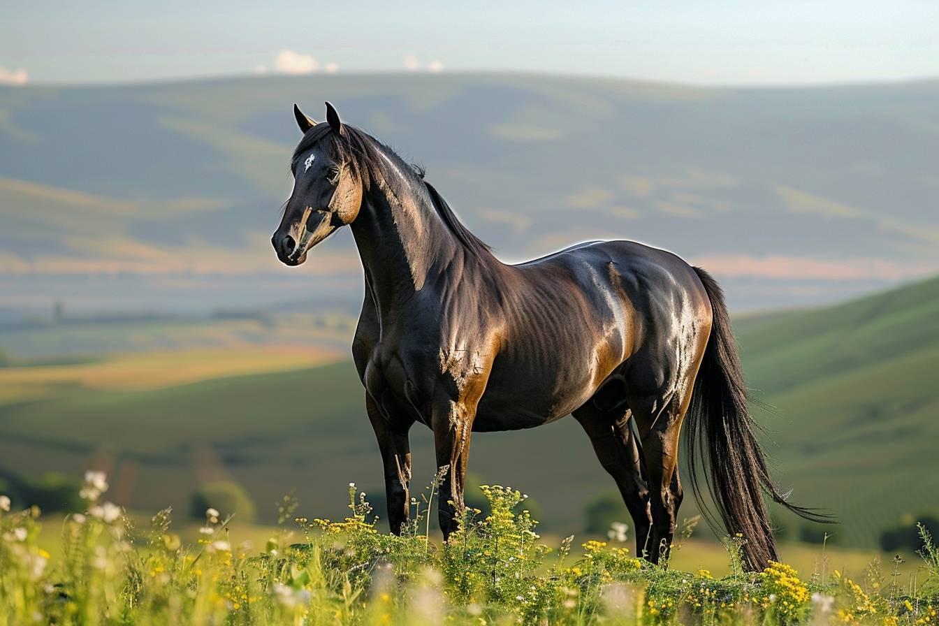 Découvrez la beauté et l'élégance des chevaux arabes : une race légendaire aux multiples qualités