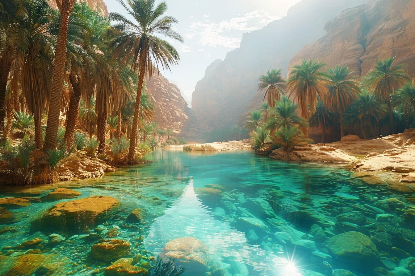 Découvrez Wadi Numan : oasis cachée et trésor naturel d'Arabie Saoudite