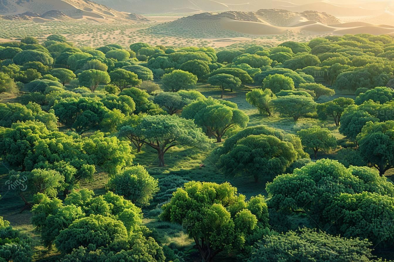 La forêt verte d'Arabie Saoudite : un projet ambitieux pour reverdir le désert saoudien